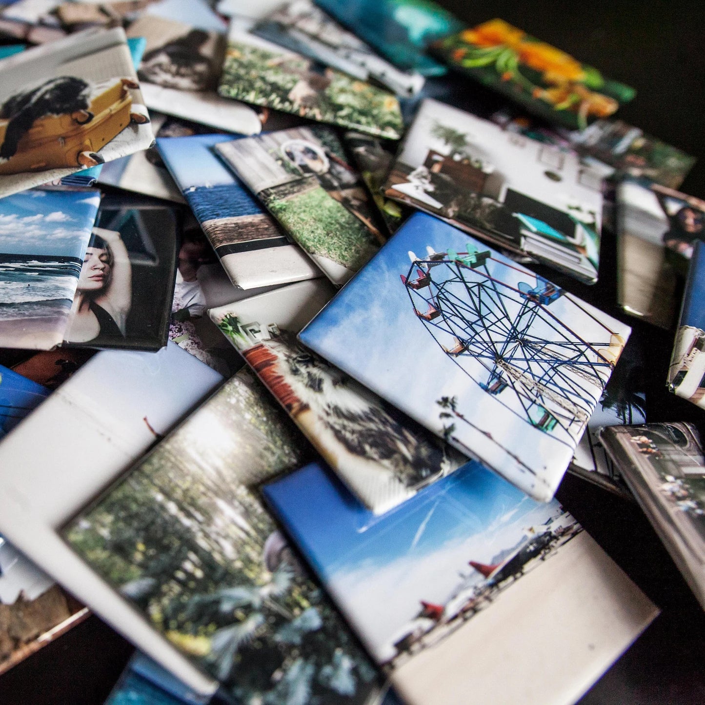 Personalised Fridge Photo Magnets 2x2 inch