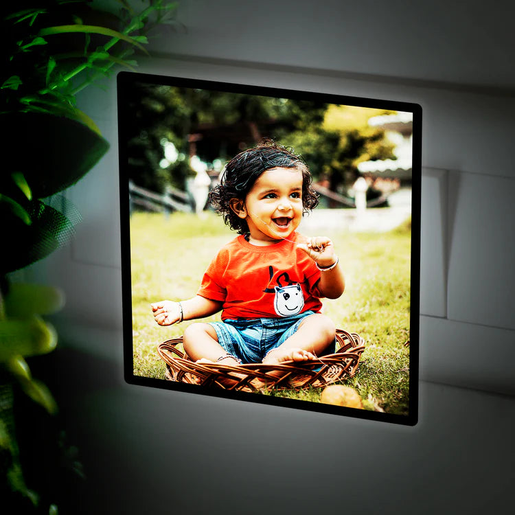 Personalised Photo Night Lamp (4x4 inch)