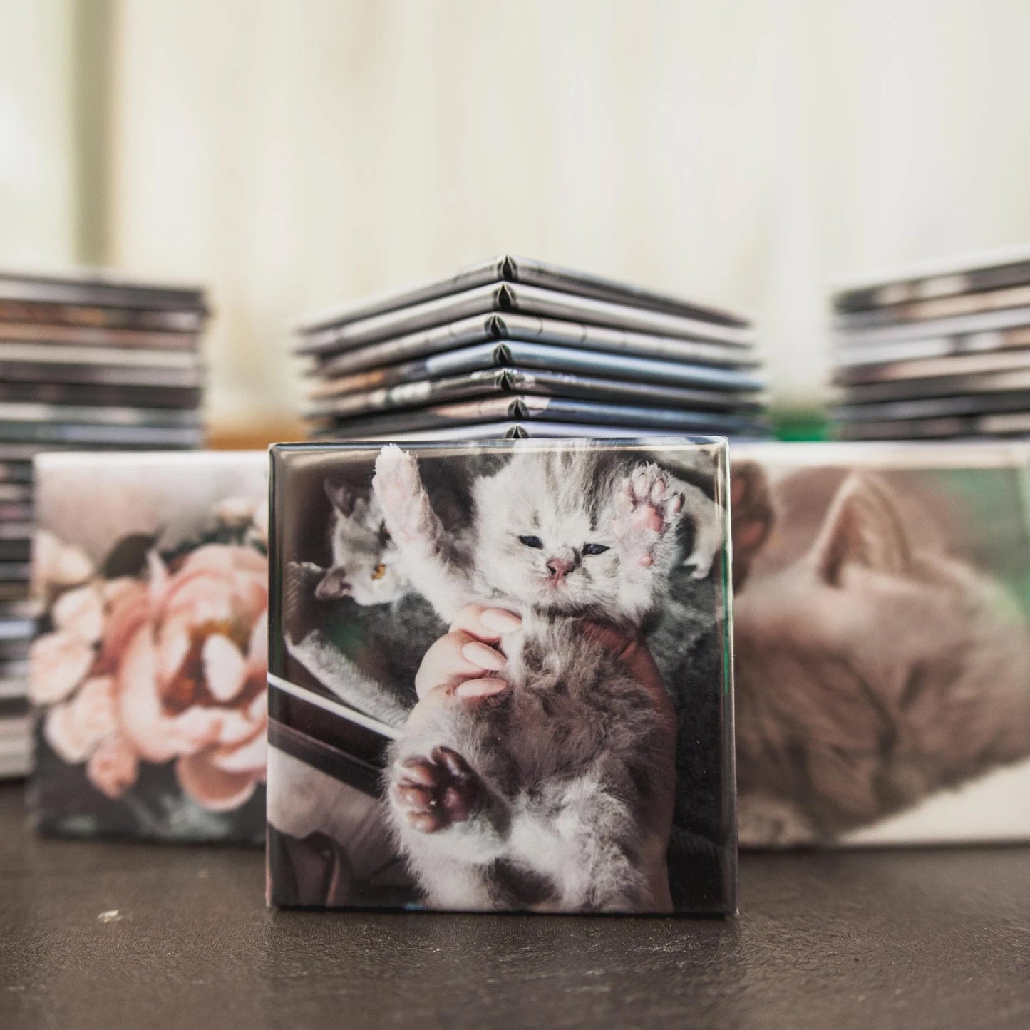 Personalised Fridge Photo Magnets 2x2 inch